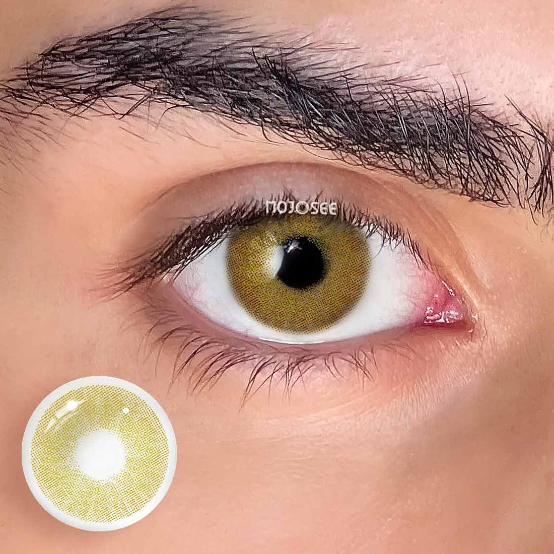 Cloud Brown Colored Contact Lenses for Men