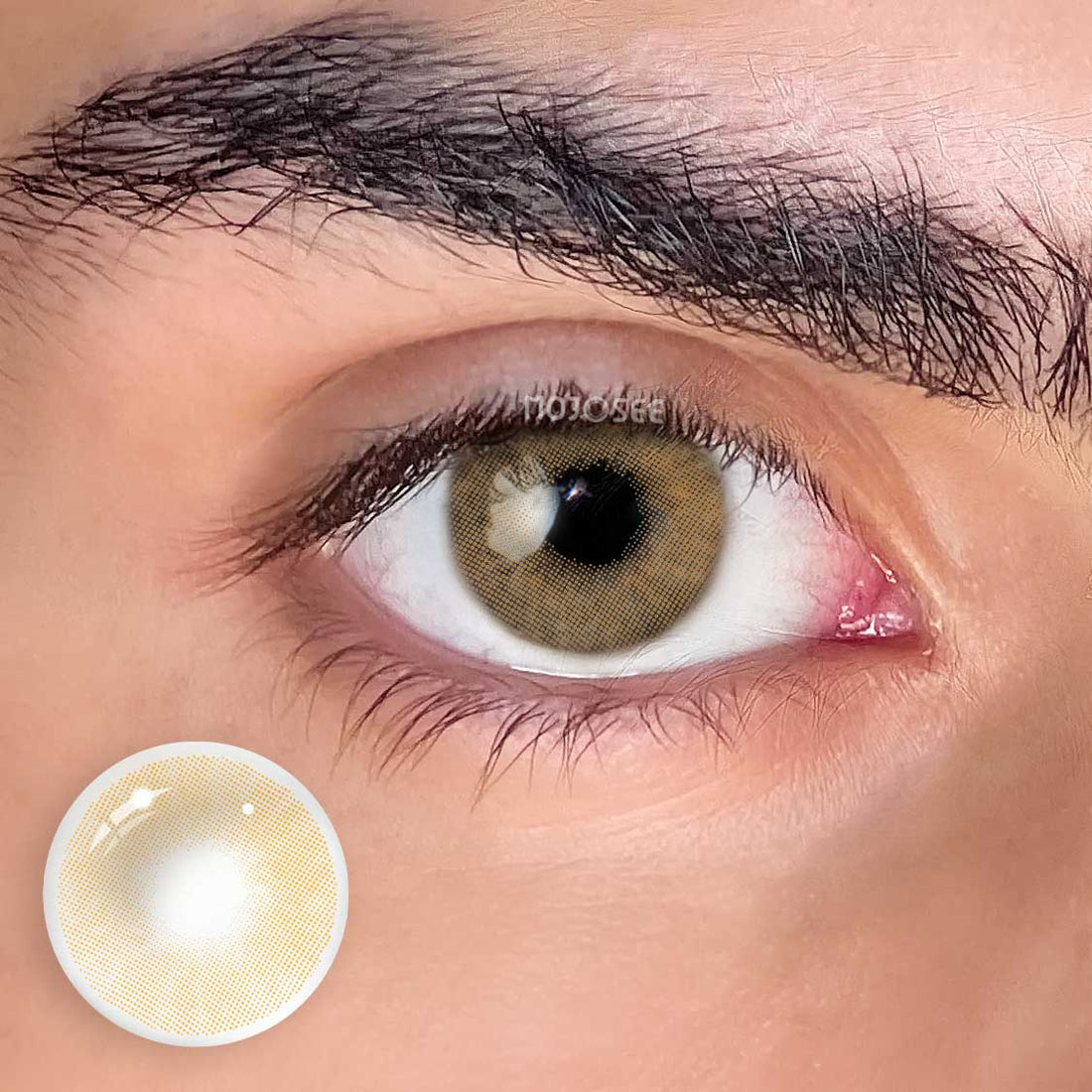 Polar Lights Brown Colored Contact Lenses for Men