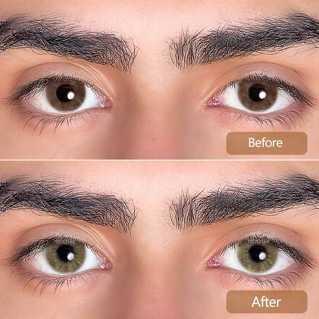 Aurora Mel Colored Contact Lenses for Men