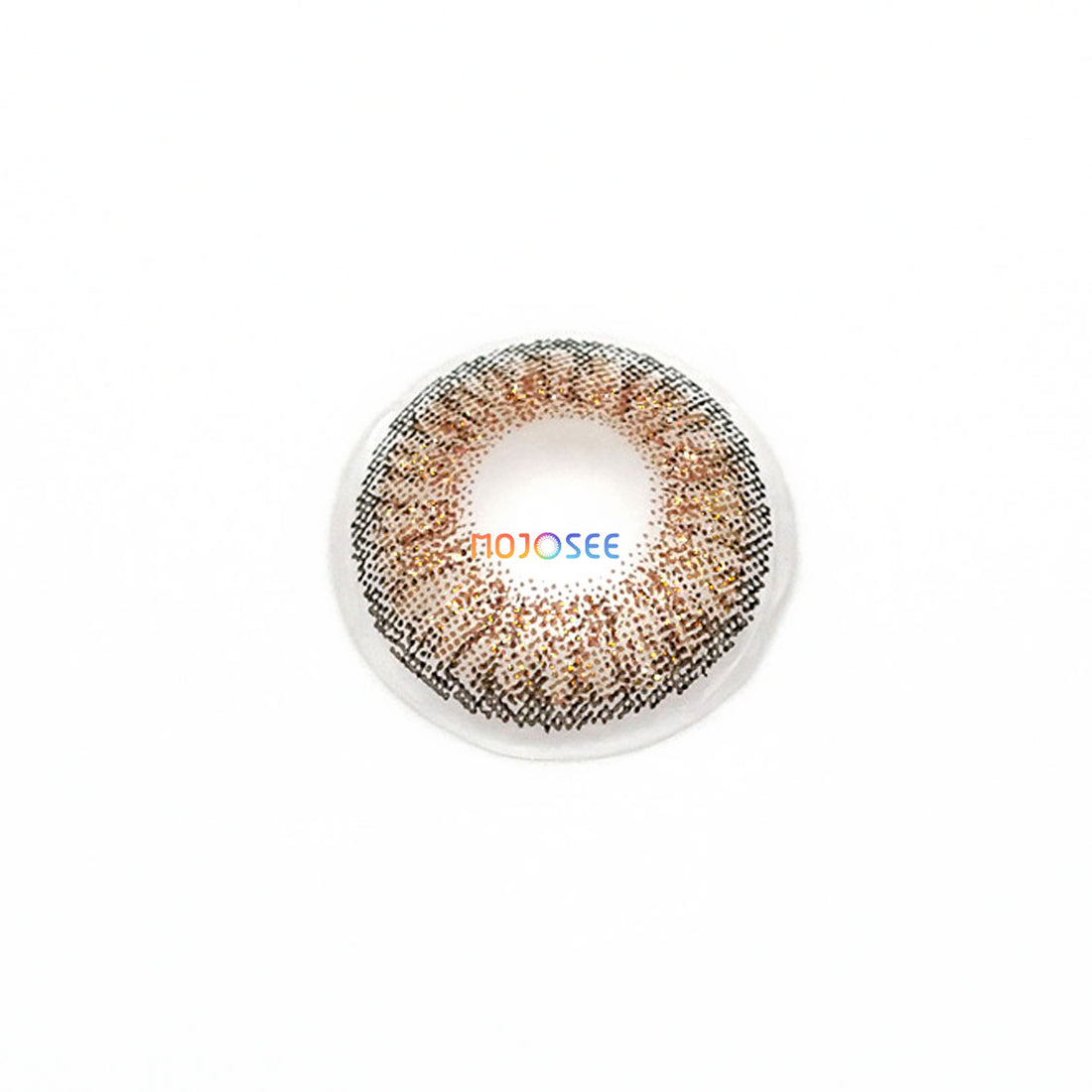Daily Disposable Glitter Hazel Colored Contact Lenses
