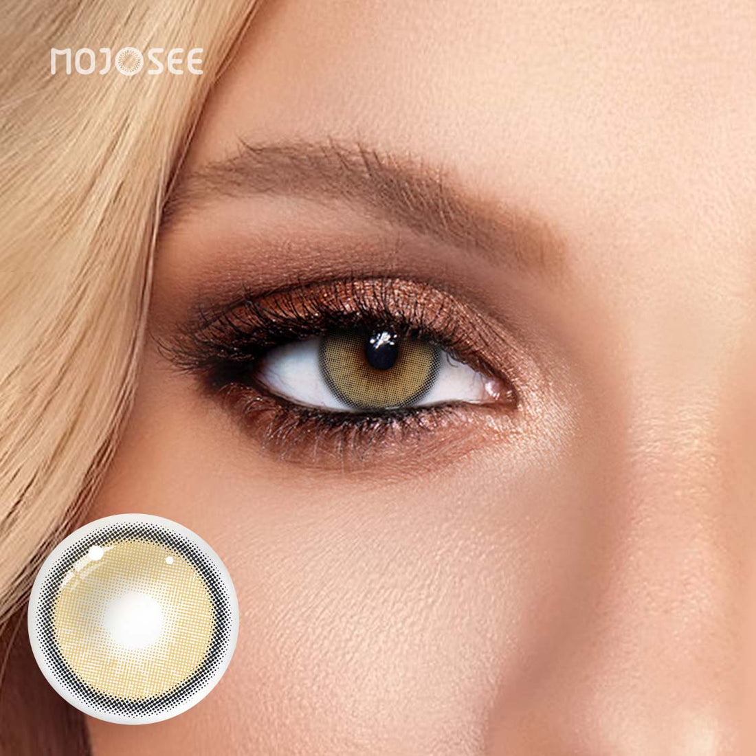 Into The Metaverse X-Brown Flare Colored Contact Lenses