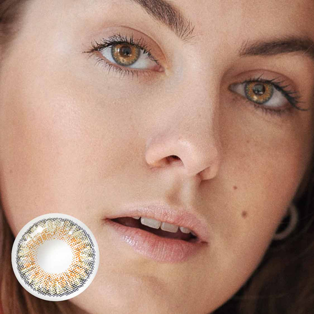 Pure Hazel Contacts Colored Contact Lenses