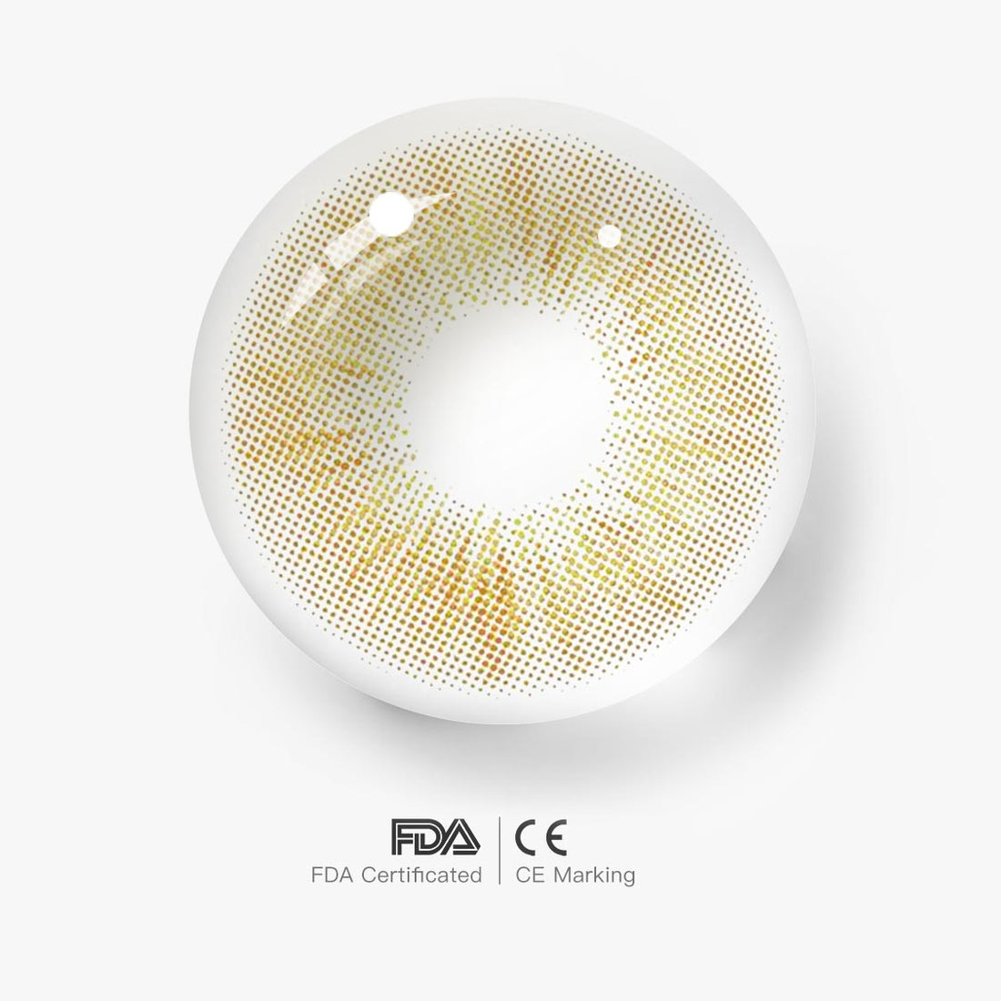 Sun-kissed Selena Colored Contact Lenses for Men