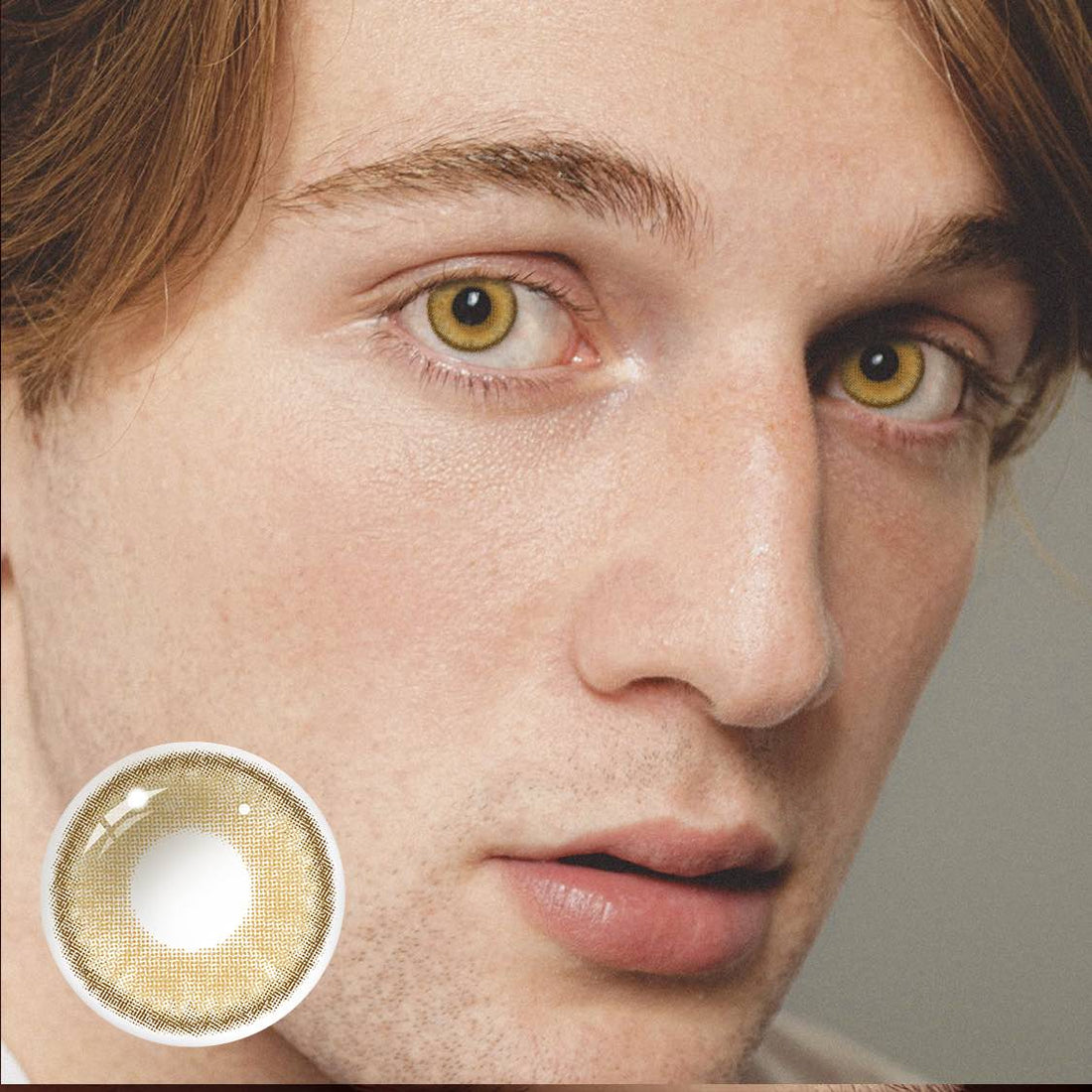 Dubai brown Colored Contact Lenses for Men
