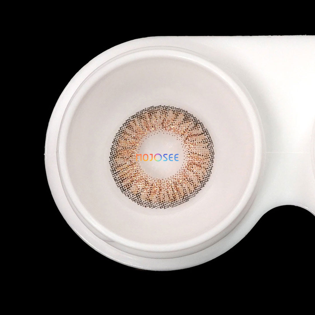 Daily Disposable Glitter Hazel Colored Contact Lenses