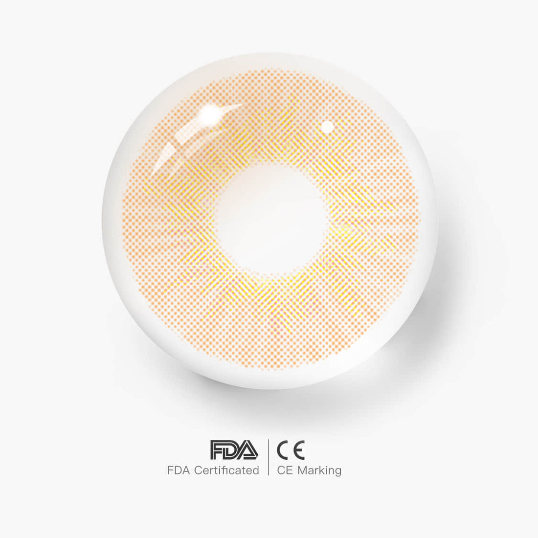 Cherry Magic Brown Colored Contact Lenses