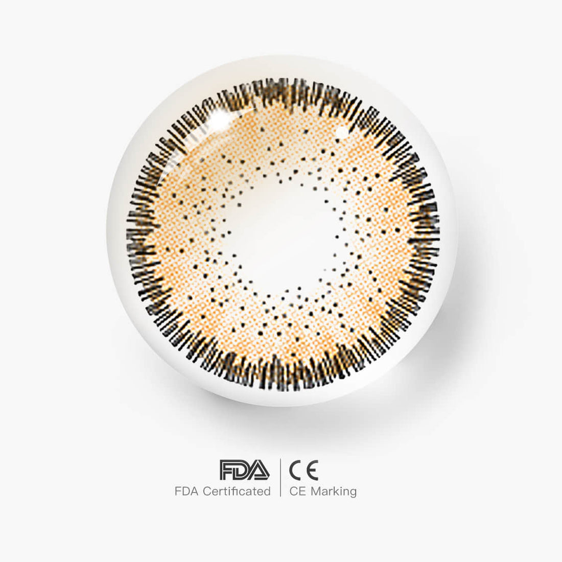 Majic Walnut Colored Contact Lenses