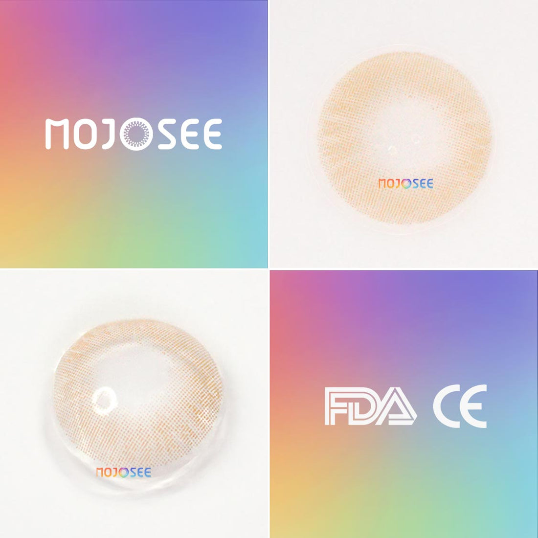 Athena Caramel Colored Contact Lenses