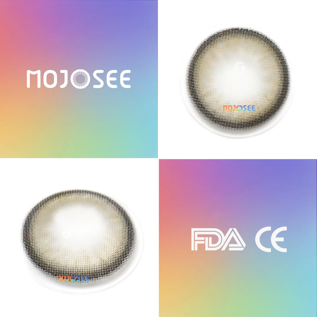 Fog Pearl Brown Contacts Colored Contact Lenses