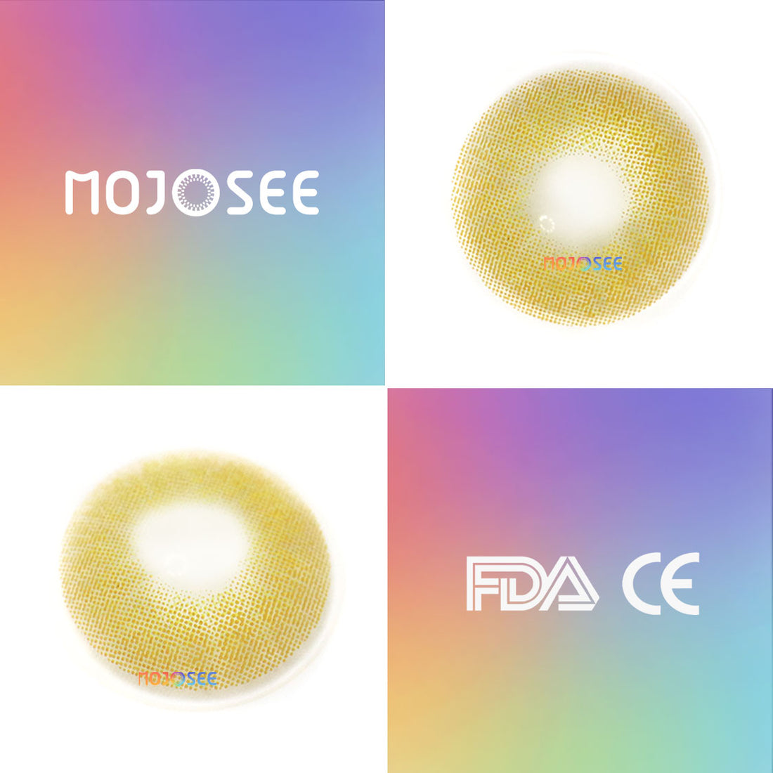 Cloud Brown Colored Contact Lenses for Men