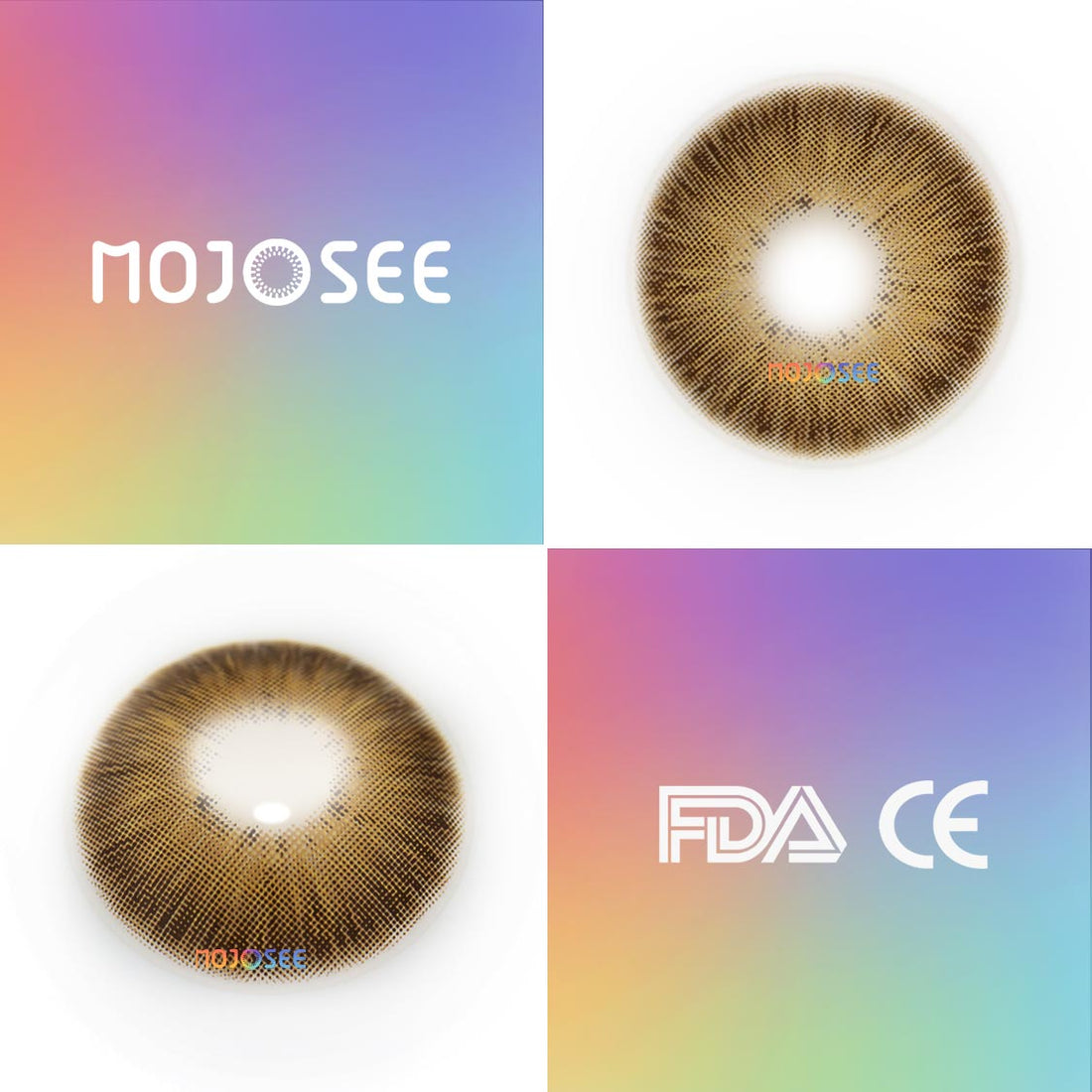 Magnificent Sahara Brown Colored Contact Lenses for Men
