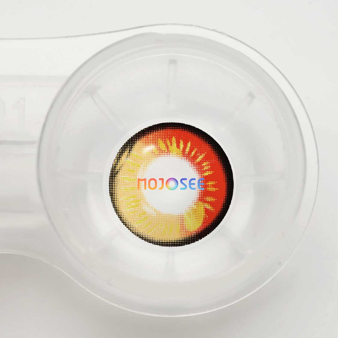 Anime Red Brown Colored Contact Lenses