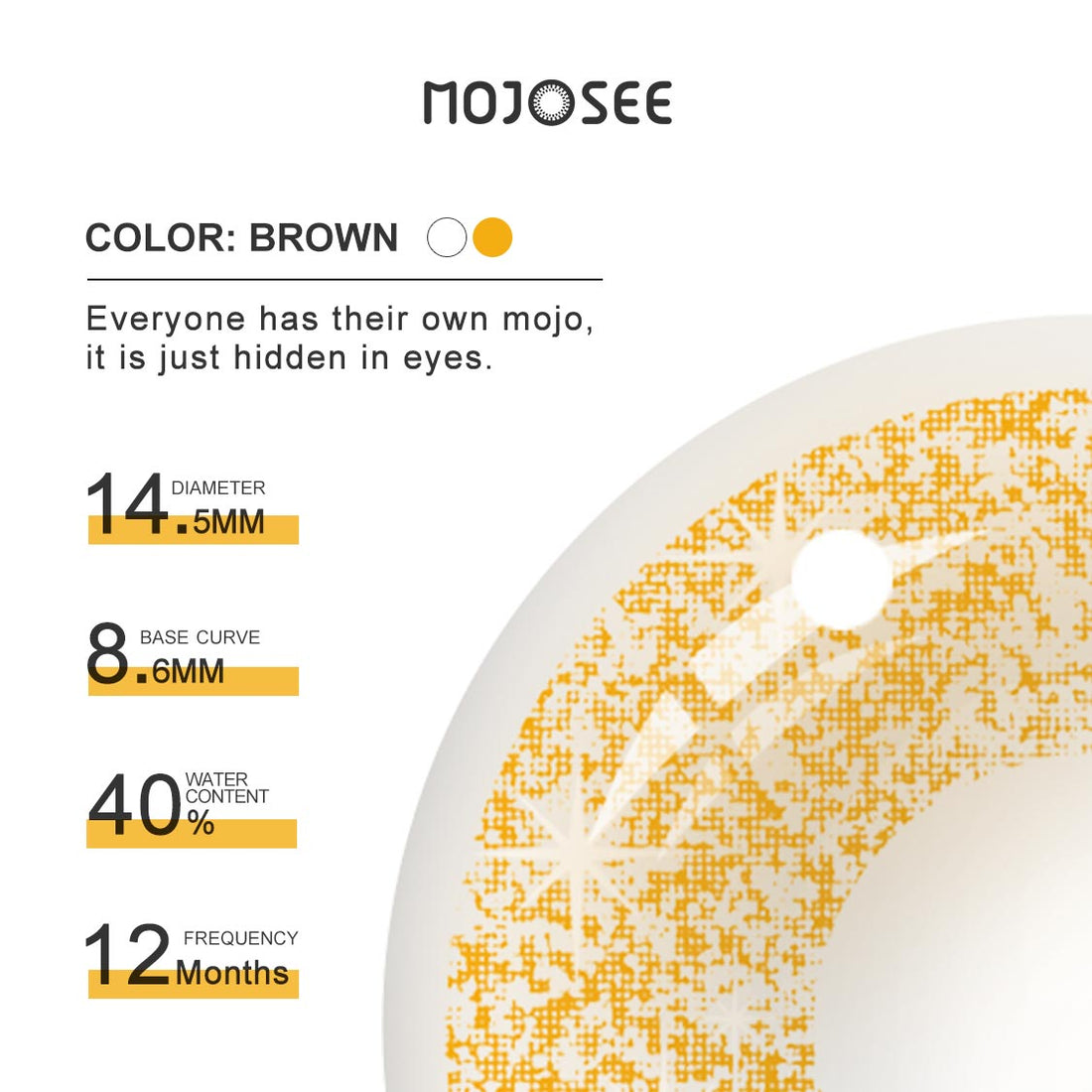 Blink Brown Colored Contact Lenses