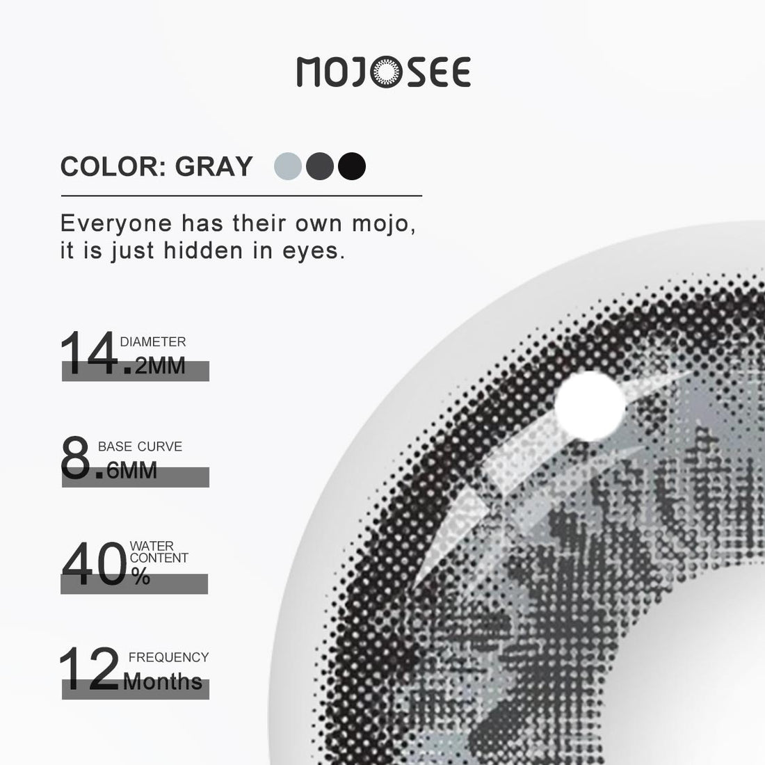 Cocktail Vodka Lime Colored Contact Lenses for Men
