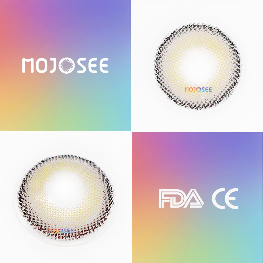 Mia Gray Colored Contact Lenses for Men
