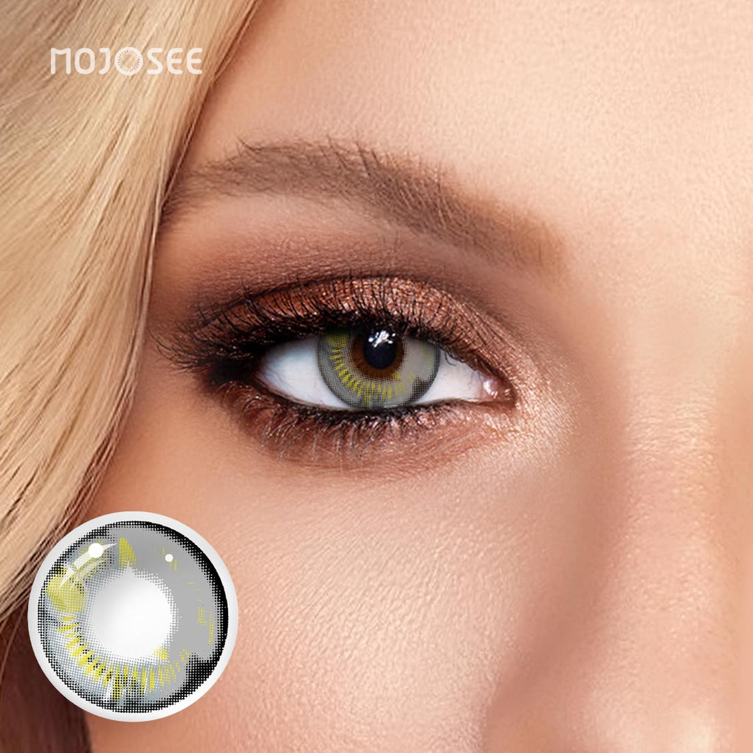 Anime Gray Colored Contact Lenses