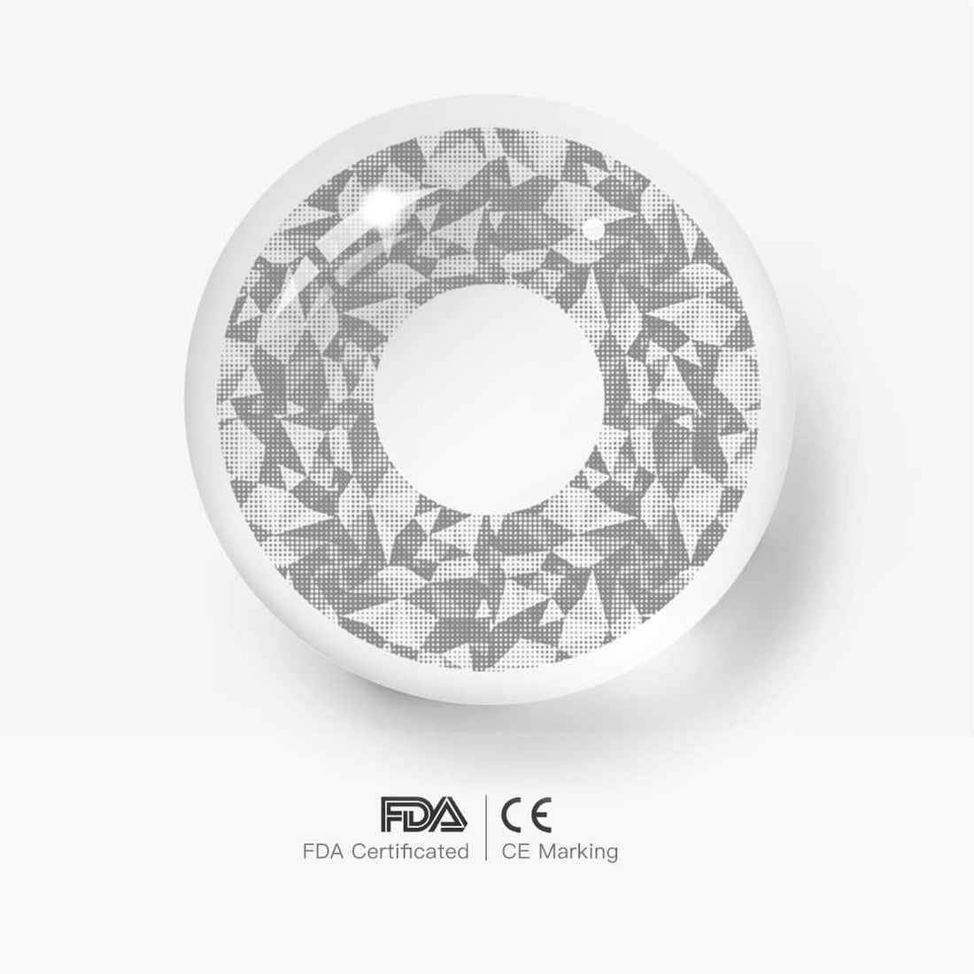 Blink Lighten Gray Colored Contact Lenses