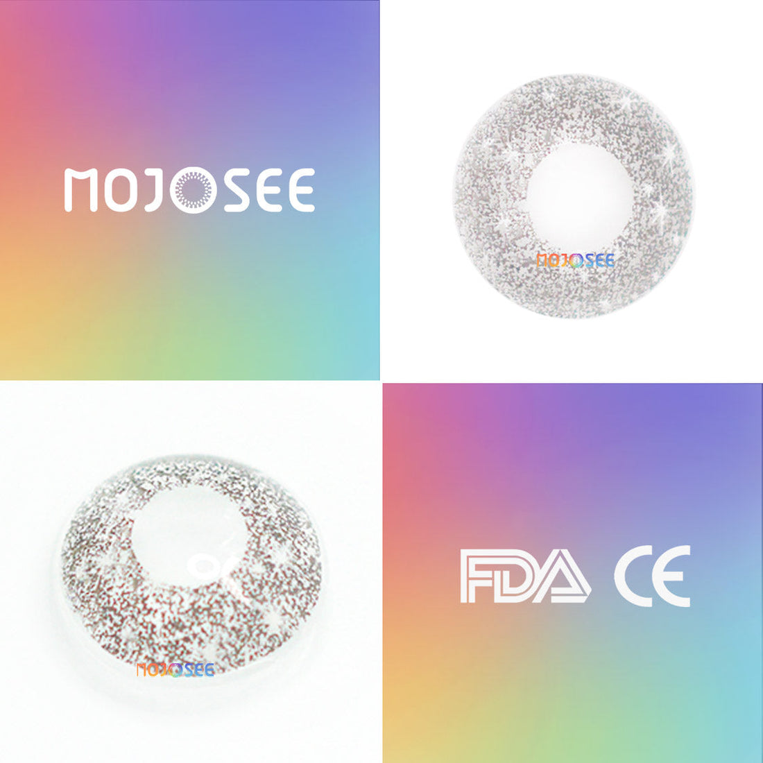 Blink Gray Colored Contact Lenses for Men