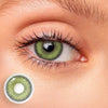 Into The Metaverse X-Green Portal Colored Contact Lenses
