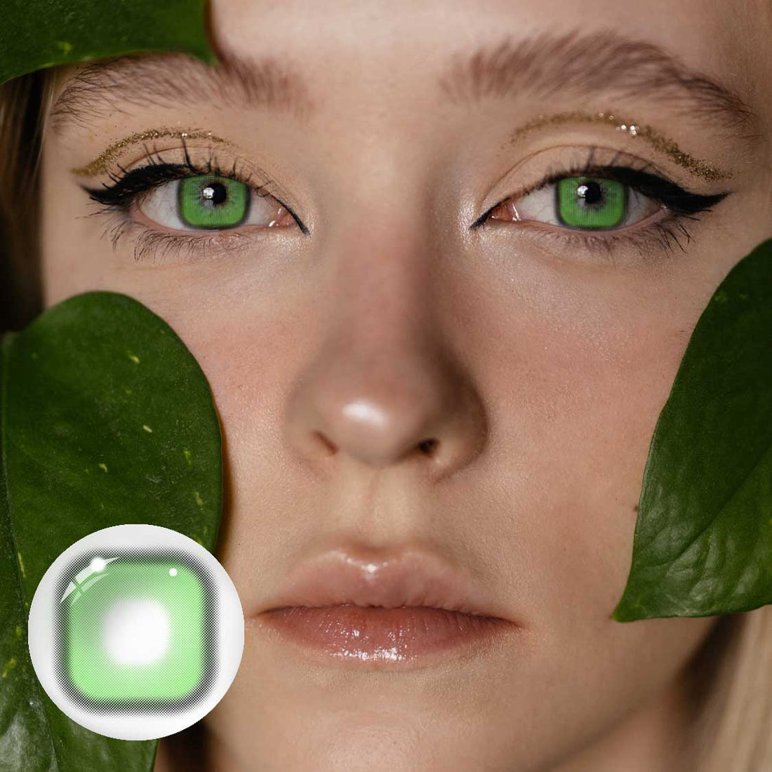 Fantastic Baby Square Mint Sugar Colored Contact Lenses