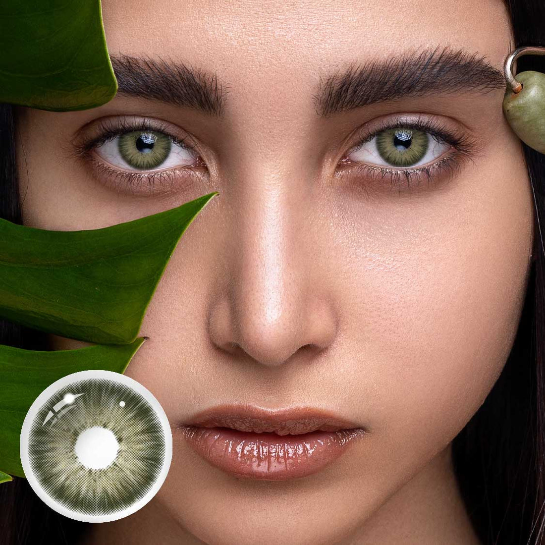 Magnificent Amazonia Green Colored Contact Lenses