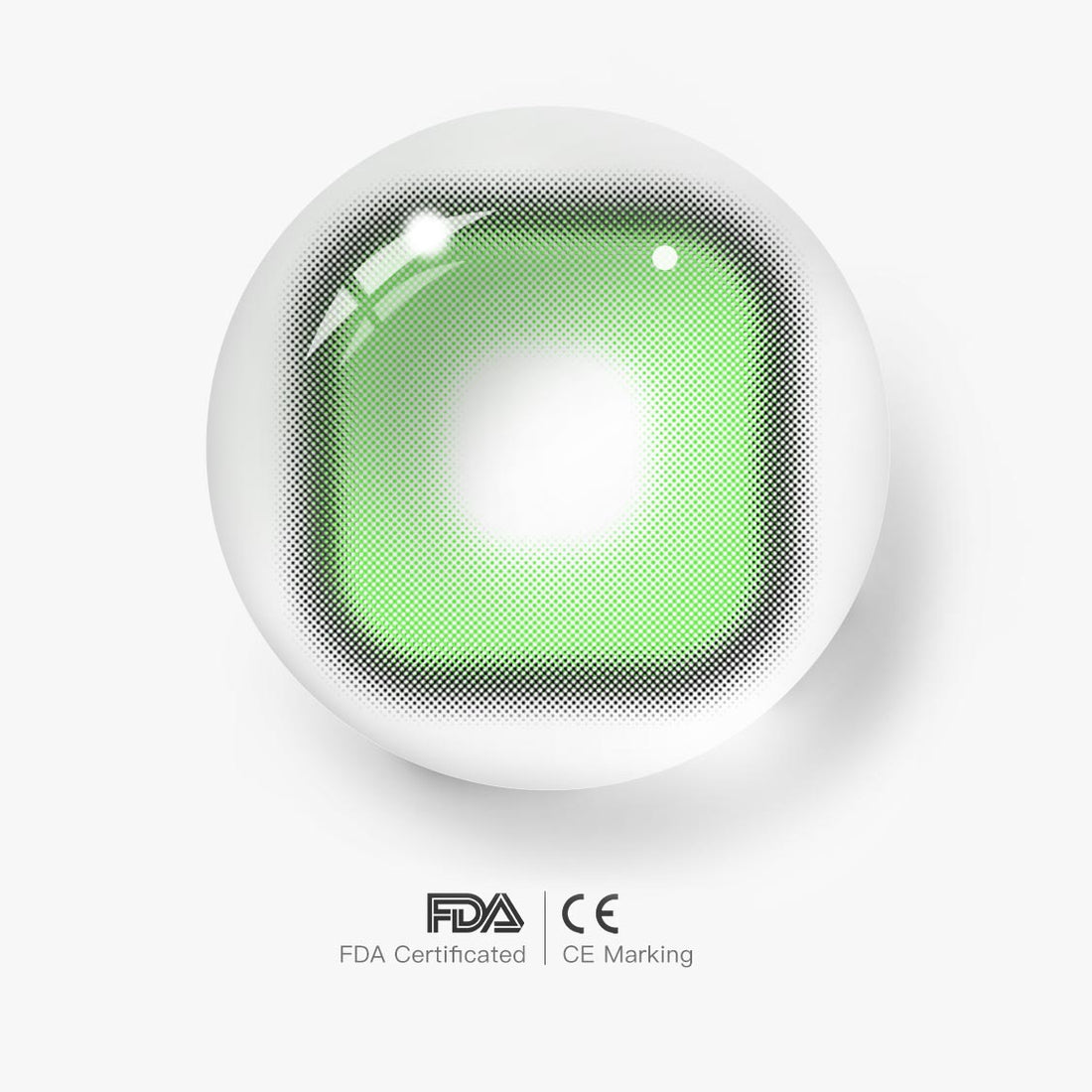 Fantastic Baby Square Mint Sugar Colored Contact Lenses