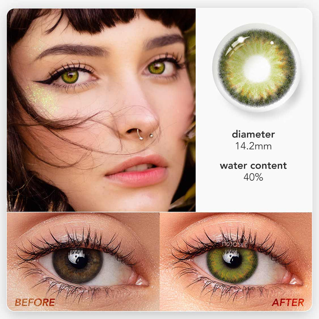 Euphoria Intuition Colored Contact Lenses