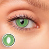 British Shorthair Green Colored Contact Lenses