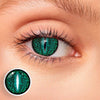 Lizard Eye Green Colored Contact Lenses