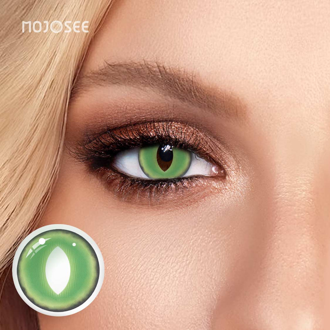 British Shorthair Green Colored Contact Lenses
