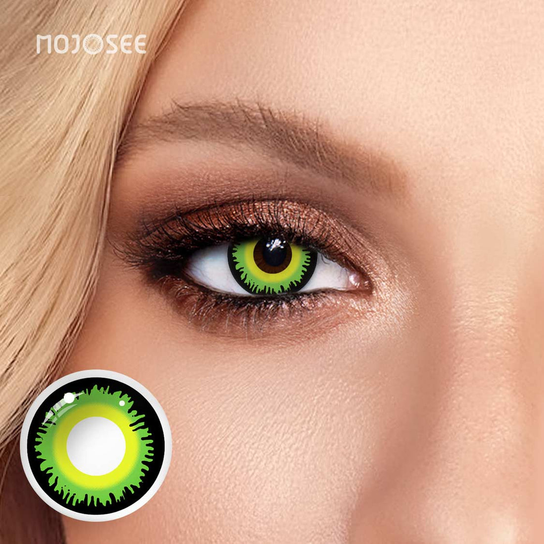 Green Werewolf Colored Contact Lenses
