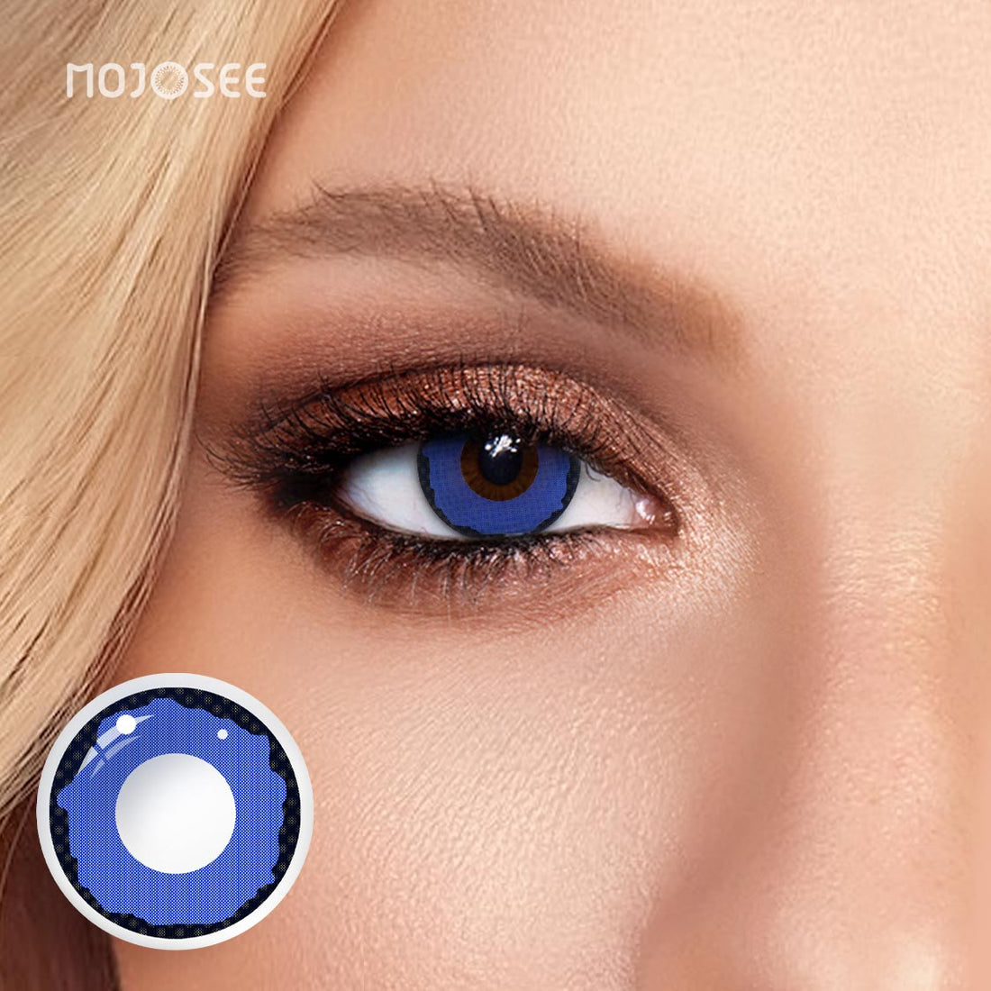 Pixie Blue Colored Contact Lenses