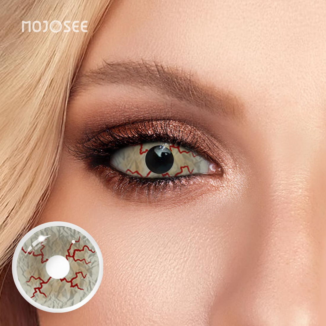 Bloodstained Sclera Colored Contact Lenses