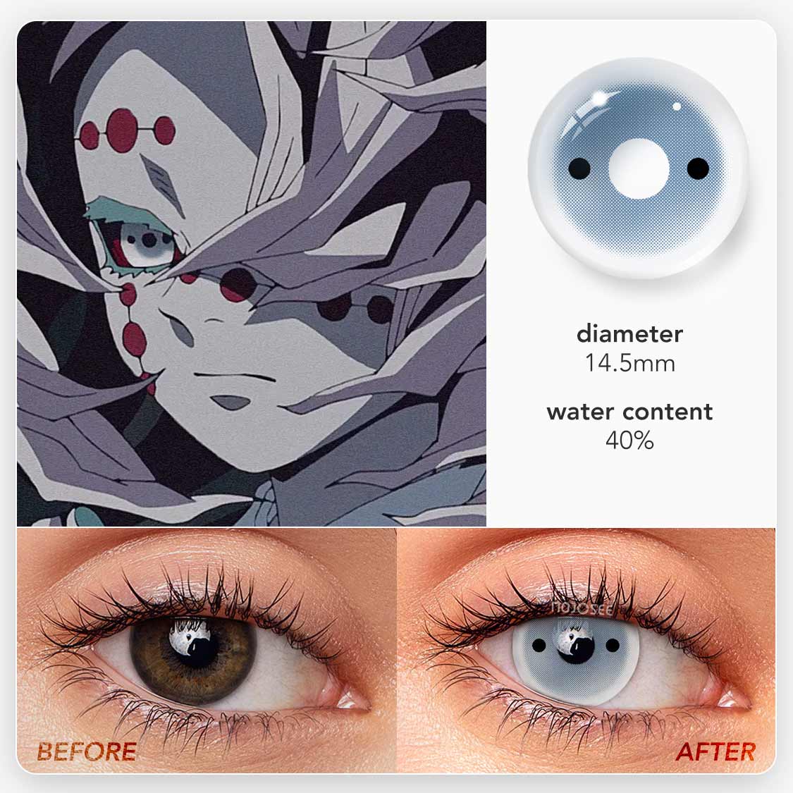 anime eye contacts before and after