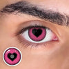 Anime Yandere Pink-b Colored Contact Lenses