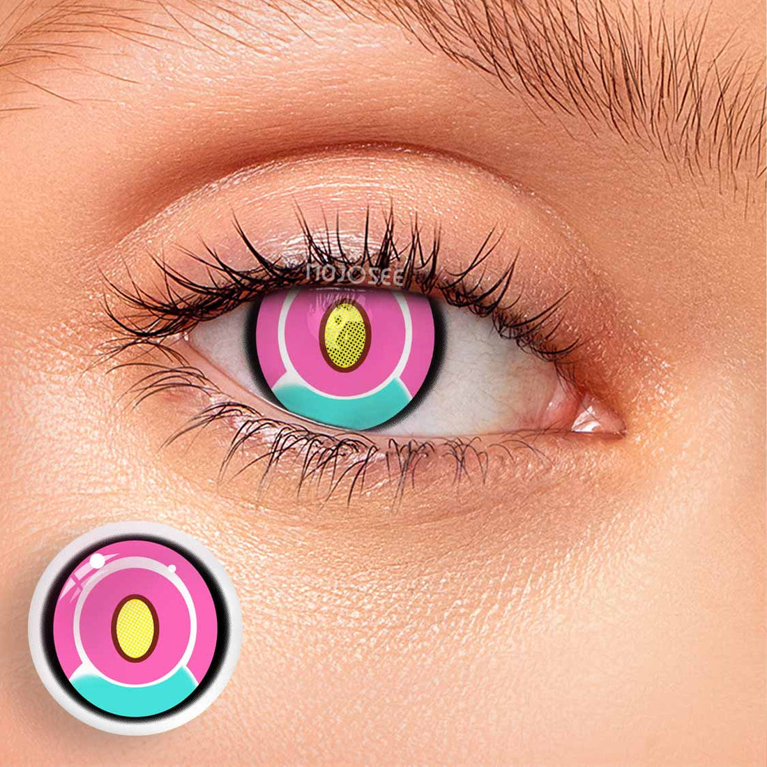 Titan Pink Colored Contact Lenses