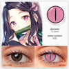 Kamado Nezuko Rose Colored Contact Lenses