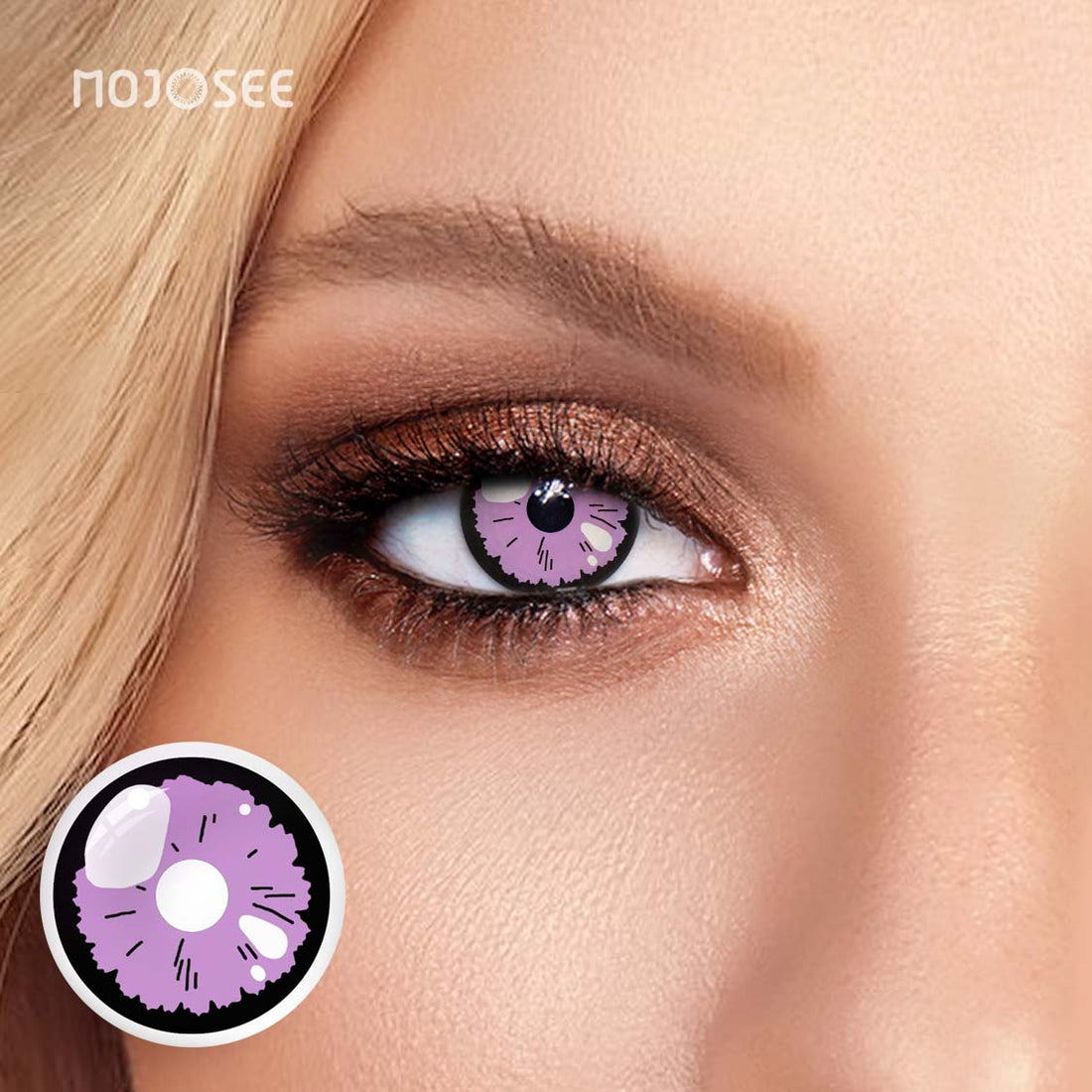 Shizuku Purple Colored Contact Lenses