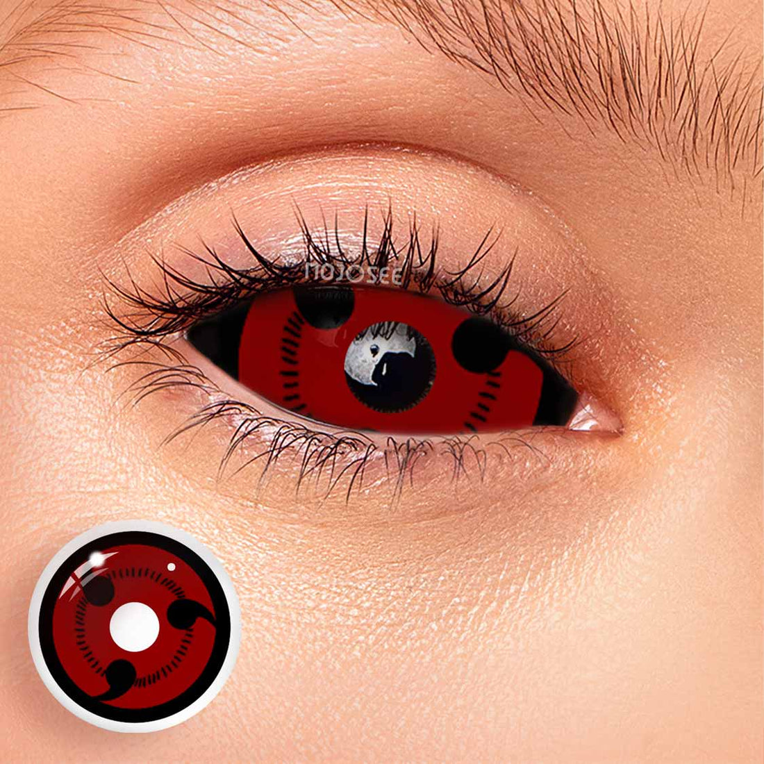 Sharingan III Cosplay Contact Lenses – Naruto