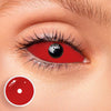 【The Maximum Diameter】Red Sclera Colored Contact Lenses