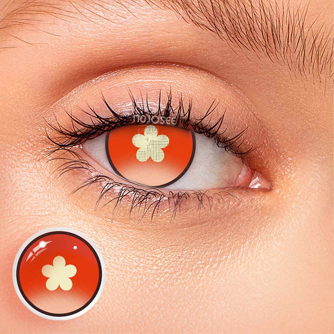 Hutao Red Cosplay Contact Lenses – Genshin Impact
