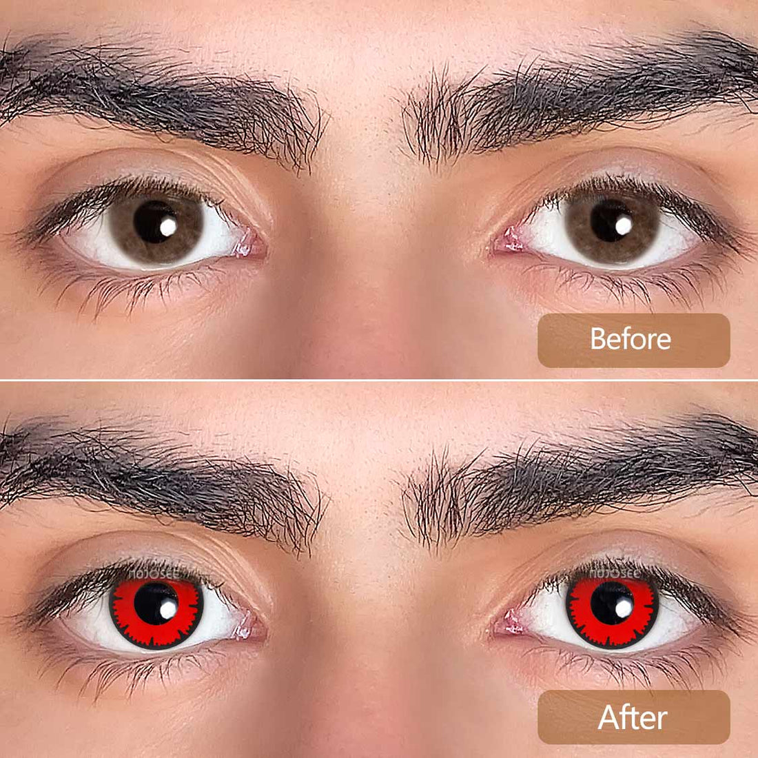 Trauma Breaking Dawn Colored Contact Lenses for Men