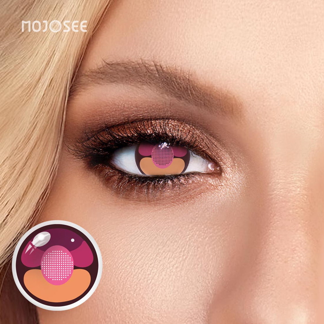 Genshin Cherry Cat Colored Contact Lenses