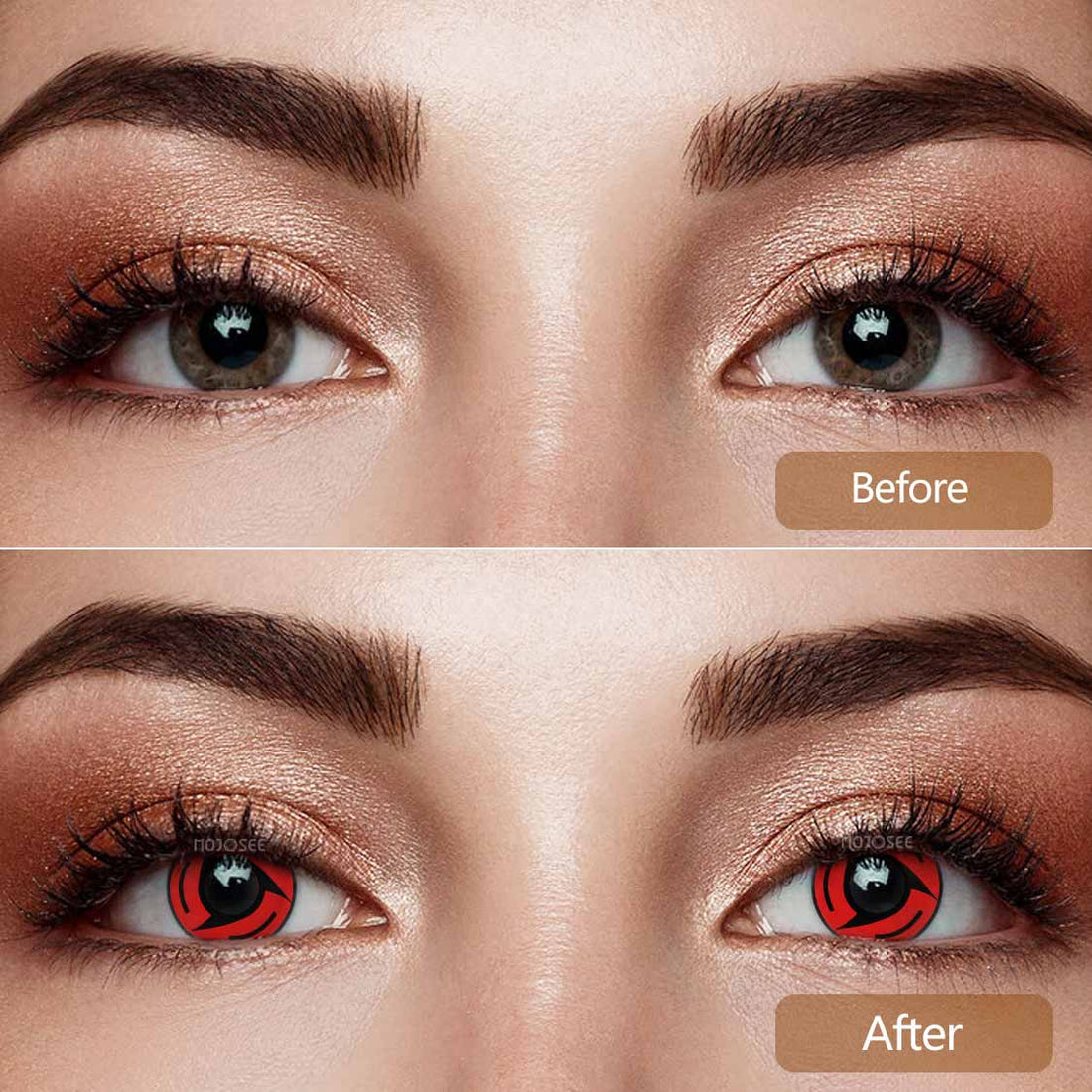 Sharingan Bladed Cosplay Contact Lenses – Naruto