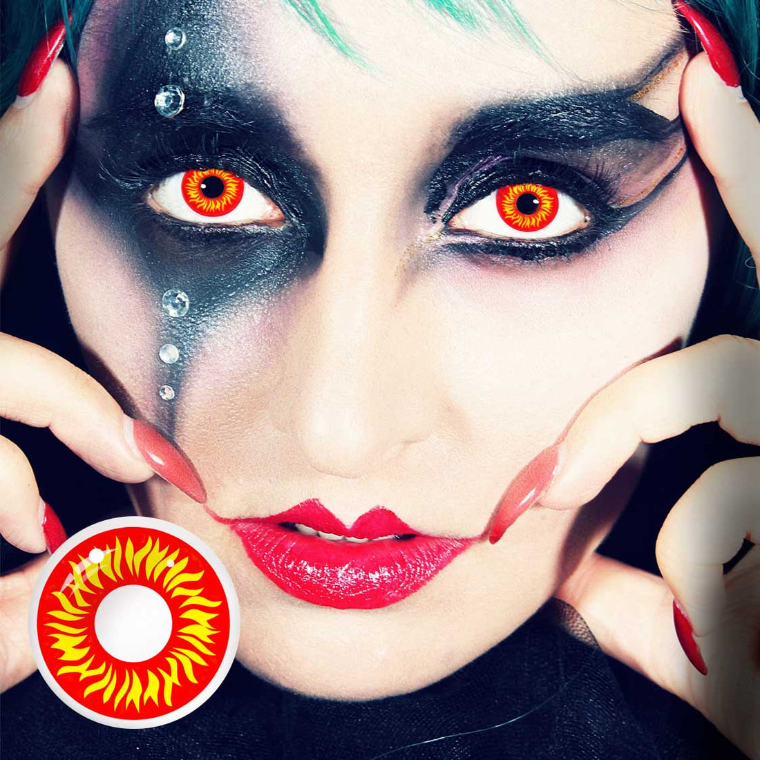 Wolf Eyes Colored Contact Lenses