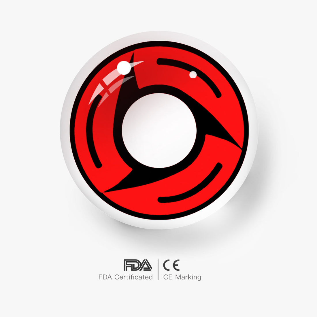 Sharingan Bladed Cosplay Contact Lenses – Naruto