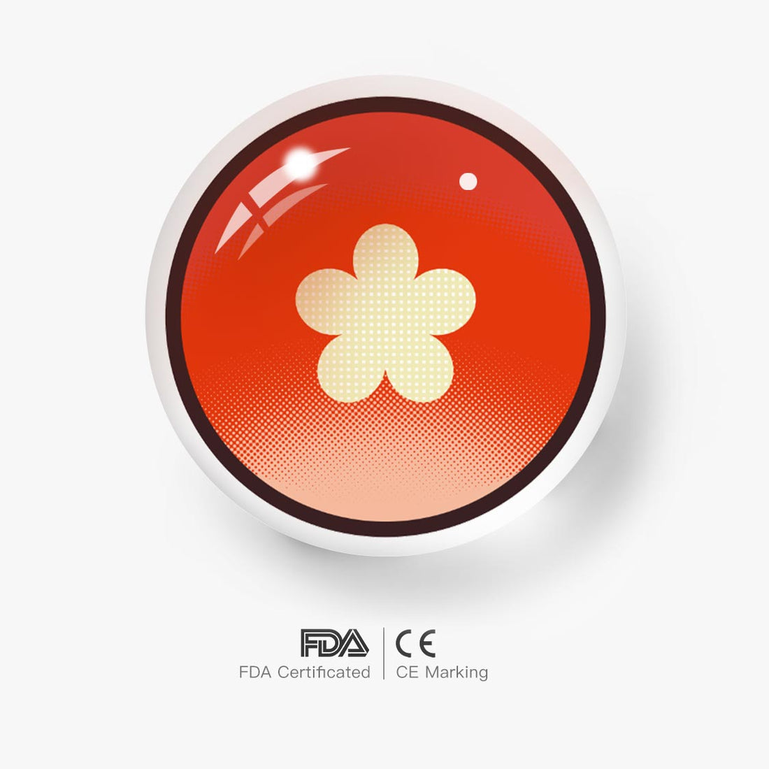 Hutao Red Cosplay Contact Lenses – Genshin Impact