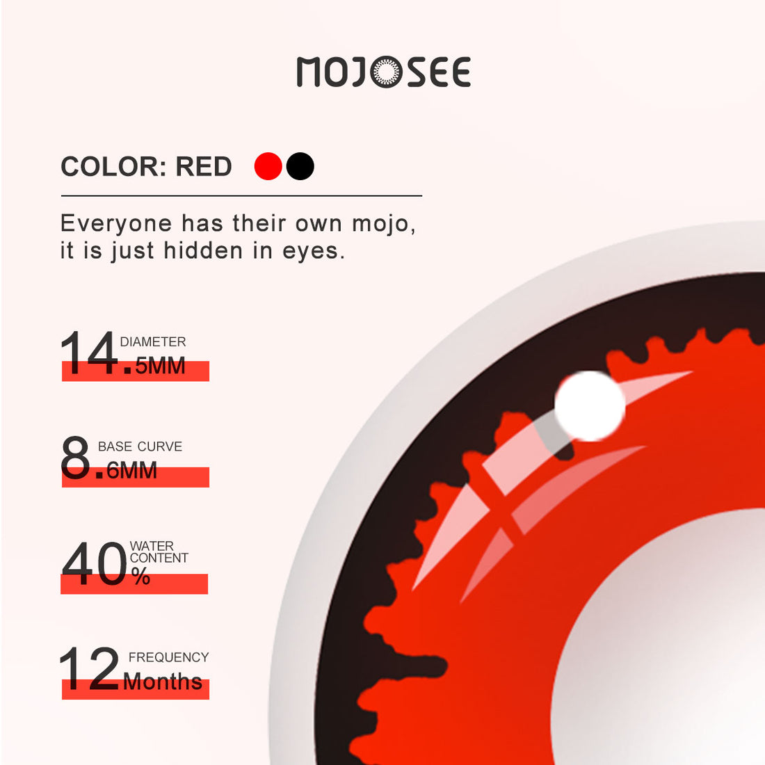 Trauma Breaking Dawn Colored Contact Lenses