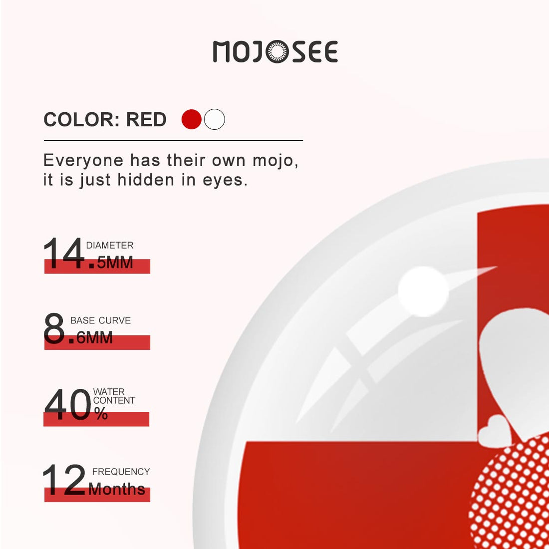 Red Cross Colored Contact Lenses
