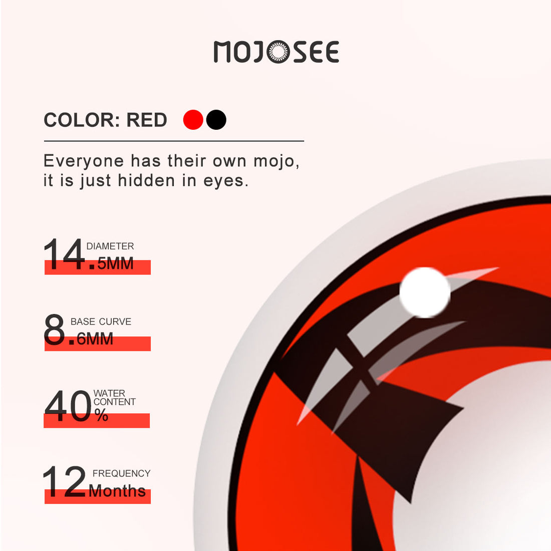 Sharingan Cosplay Contact Lenses – Naruto